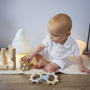 Jucarie bebe zornaitoare albastra, Egmont Toys - Img 2