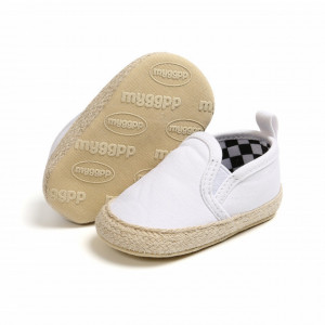 Pantofiori albi tip mocasini - Img 3