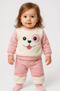 Set bluzita si pantaloni asortati Puppy