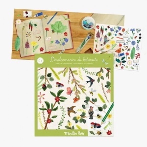 Abtibilduri de transferat Botanist, Moulin Roty - Img 2