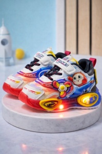 Adidasi copii cu luminite LED multicolore model sport - Img 2