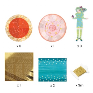 Atelier creativ Rochii din hartie, Djeco - Img 3