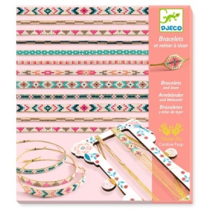 Atelier de confectionat bratari din margele, Djeco - Img 2