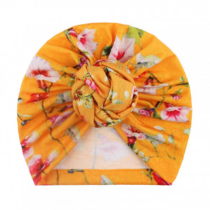 Caciulita tip turban cu imprimeu viu colorat - Img 5