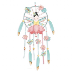 Joc creativ DIY Dreamcatcher Zana Lotus, Djeco - Img 4