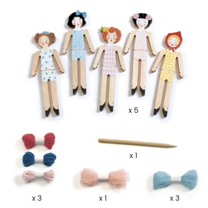 Joc creativ DIY Papusi pentru vise senine, Djeco - Img 3