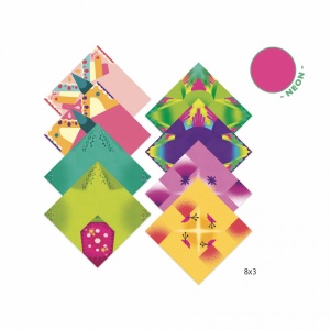 Joc creativ origami Animale si flori exotice, Djeco - Img 2
