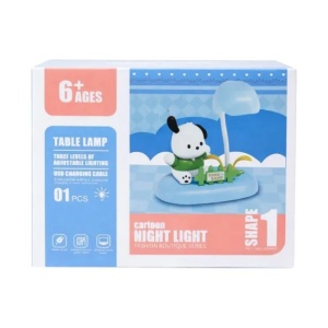 Lampă de veghe interactivă cu animăluțe, plastic, lumină ajustabilă, 15 cm - Img 2