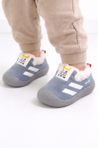 Pantofi gri imblaniti - Stripes