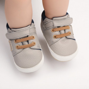Pantofiori gri pentru baietei - Baby Boy - Img 11