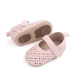 Pantofiori roz pudra pentru fetite - Doots