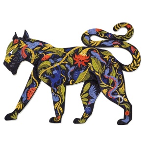 Puzzle Puzz'Art Pantera neagra, Djeco - Img 4