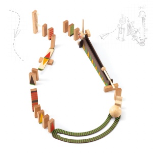 Set de constructie trasee Zig & Go Bila cea mai mare 27 piese, Djeco - Img 3