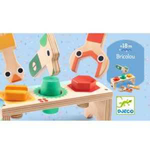Banc de lucru din lemn Bricolou, Djeco - Img 4