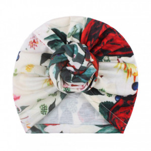 Caciulita tip turban cu imprimeu viu colorat - Img 6