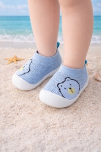 Mocasini bleu - Teddy