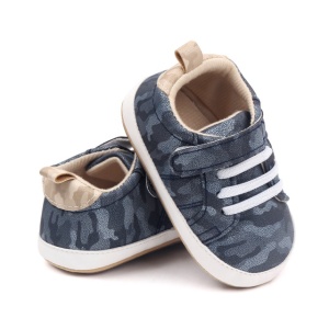 Pantofiori sport camuflaj pentru bebelusi, cu talpa antiderapanta - Img 4