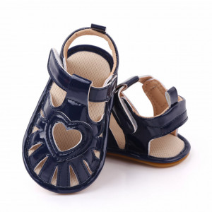Sandale bleumarine pentru fetite - Heart - Img 5