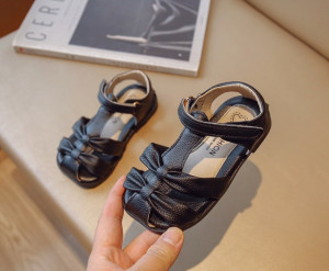 Sandale negre pentru fetite - Arya