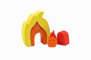 Set handmade Marc toys, Casuta focului - Img 3