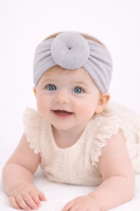 Bentita turban lata gri