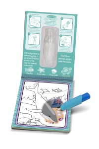 Carnet de colorat cu Apa magica Oceanul - Img 2