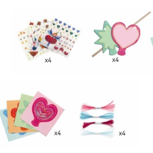 Joc creativ DIY Zane mici, Djeco - Img 3