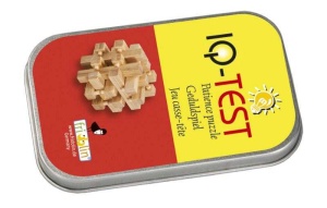 Joc logic IQ 3D Puzzle in cutie metalica-2, Fridolin - Img 3