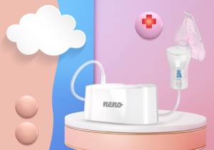Neno Sano – nebulizator pneumatic, cu piston și compresor - Img 2