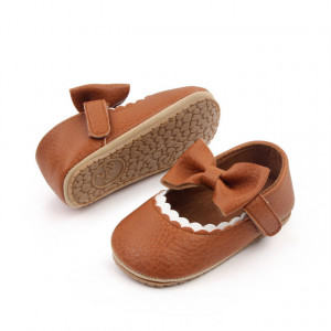 Pantofiori maro pentru fetite - Magical