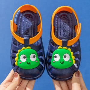 Papuci tip sandaluta din cauciuc pentru copii - Dino