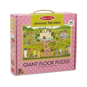 Primul meu puzzle de podea eco Tinutul Printelesor - Melissa & Doug - Img 3