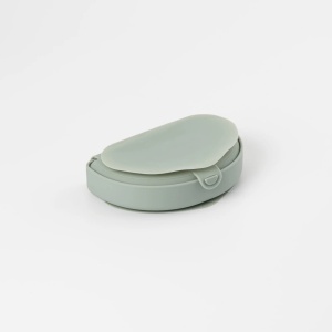 Recipient diversificare hrana bebelusi Miniware Silifold, 100% din silicon alimentar, Sage - Img 4