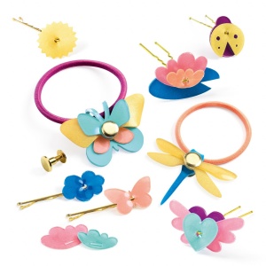 Set creativ Accesorii pentru coafură, Djeco - Img 3