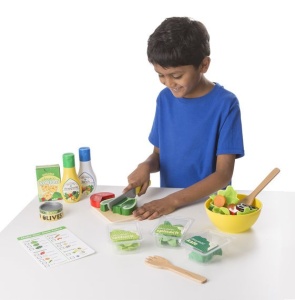 Set de joaca din lemn Salate delicioase Melissa and Doug - Img 3