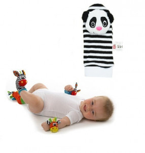 Soseta interactiva pentru bebelusi - Panda