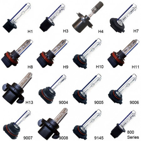 Becuri xenon H1,H3,H4-2,H7,H7R,H8,H11,H27,9005,9006