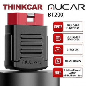 Interfata auto MUCAR BT200 full software Bluetooth toate marcile auto, 12 luni udate online Thinkdiag Original