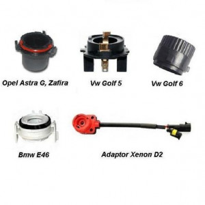 Adaptoare xenon Opel, Bmw, Vw, D2