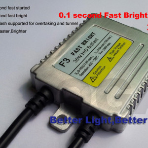 Balaste xenon DIGITALE cu incarcare rapida F3/F5 FAST BRIGHT 35 w/ 55 w