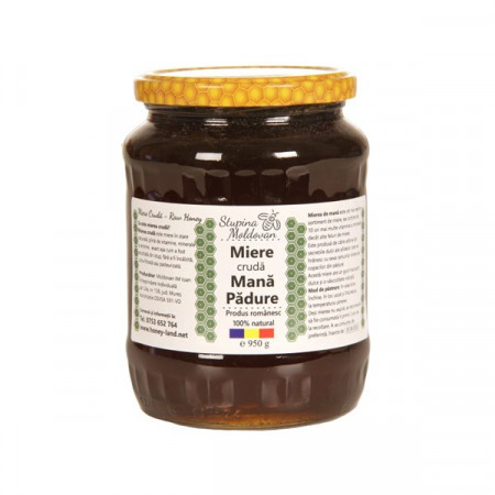 Miere cruda de Mana 950g Stupina Moldovan