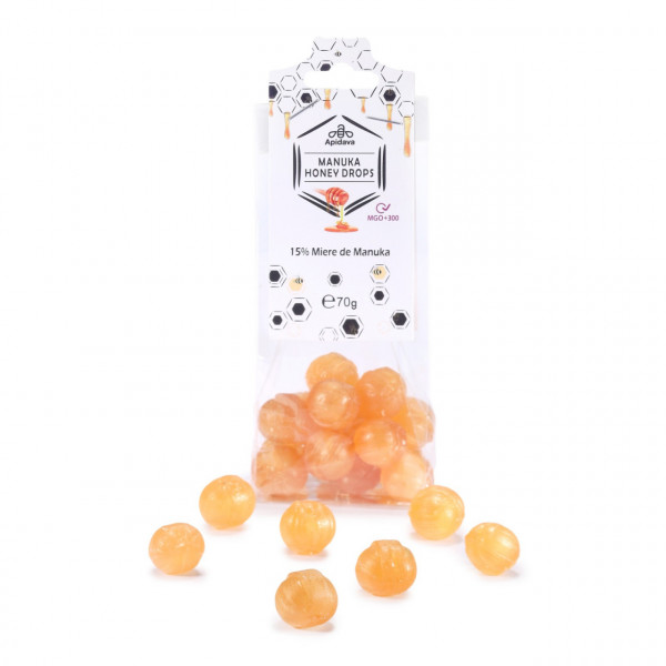 Bomboane cu miere de manuka 70g - Apidava