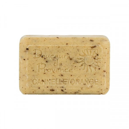 Sapun exfoliant cu scortisoara si unt de shea 200g Apidava