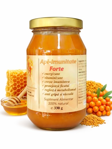 Borcanul Api-Imunitate FORTE 330g Stupina Moldovan