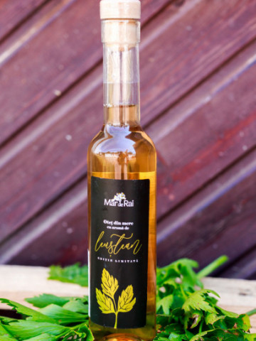 Otet Premium cu Leustean 250 ml Măr de Rai