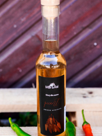 Otet Premium Picant 250 ml Măr de Rai