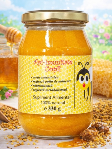 Borcanul Api-Imunitate pentru Copii, Stupina Moldovan - Img 2