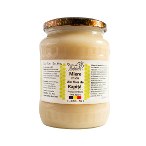 Miere cruda de Rapita 950g Stupina Moldovan