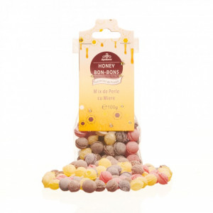 Bomboane mix perle cu miere 100g Apidava