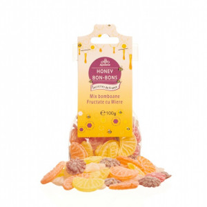 Bomboane mix fructate cu miere 100g Apidava